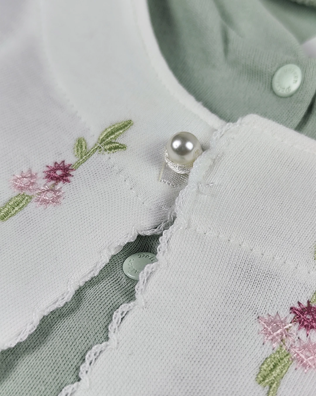 Çiçek Detaylı 2' li Takım