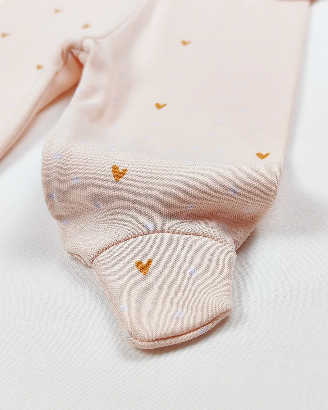 Yenidoğan Kalp Desenli 5'li Set