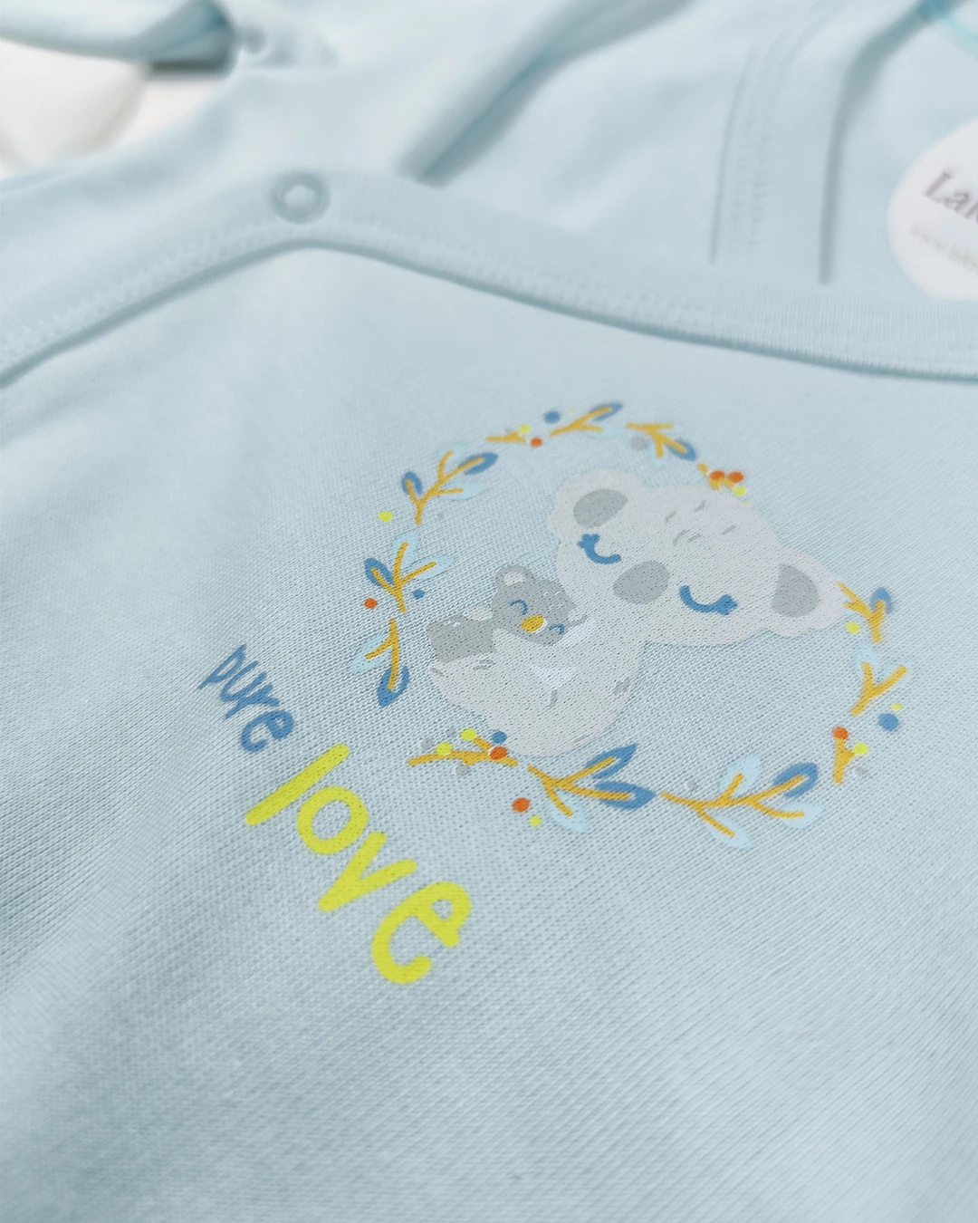 Unisex 3'lü Koala Desenli Set