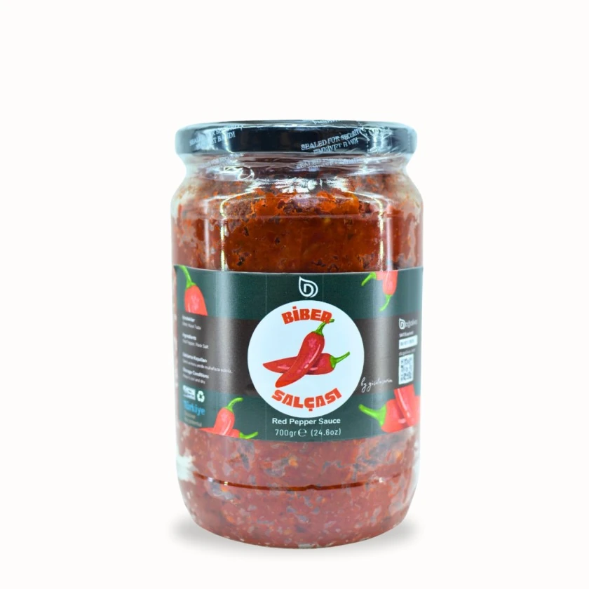 Acı Biber Salçası (Güneşte Kurutulmuş) 700gr