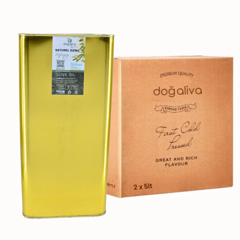 Soğuk Sıkım Naturel Sızma Zeytinyağı 2 x 5L