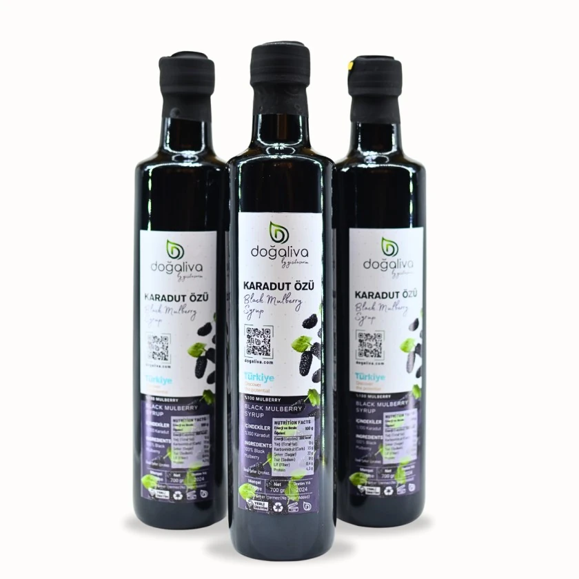 Karadut Özü 700gr Cam Şişe