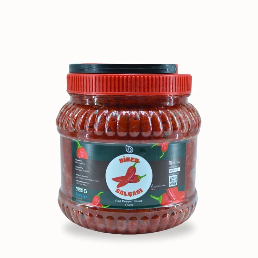 Tatlı Biber Salçası (Güneşte Kurutulmuş) 1,5kg