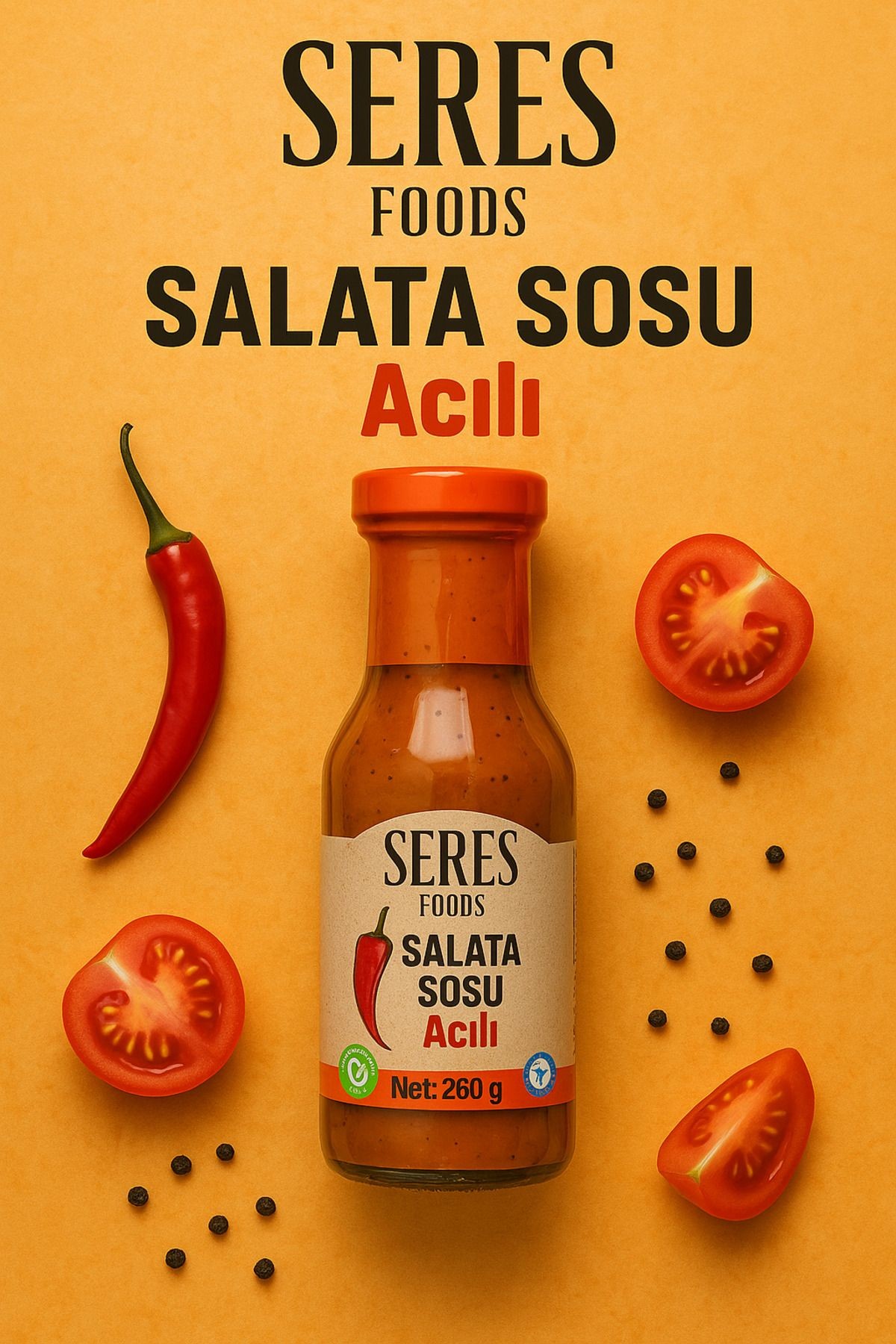 Foods Acılı Salata Sosu 275 G