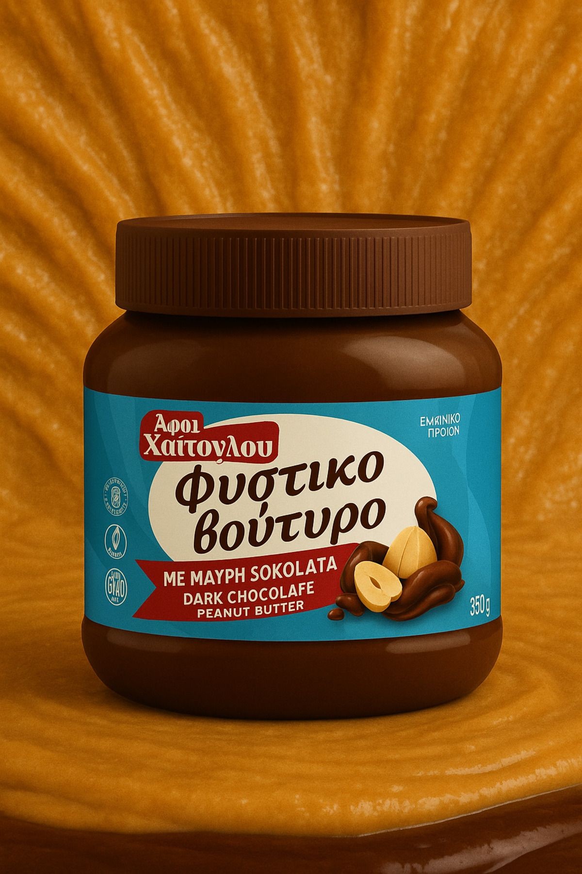 Fıstık Ezmesi 350 Gr Vegan - Non Gmo