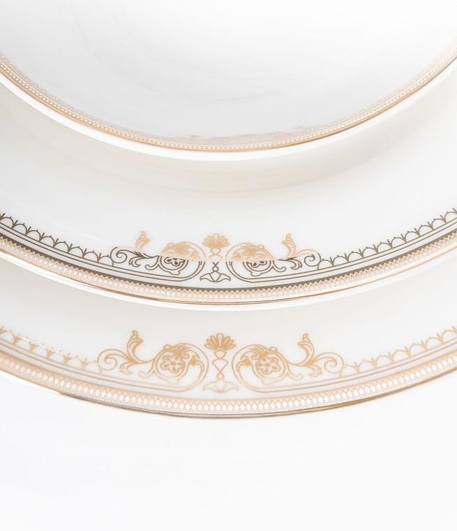 Maxx Doria Palace Collection Golden Nagi 12 Kişilik 72 Parça Yemek Takımı