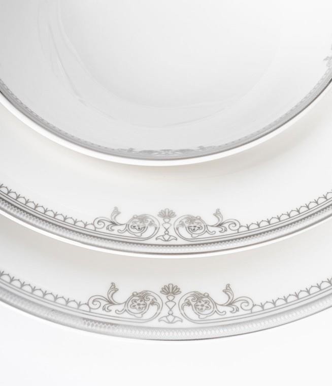 Maxx Doria Palace Collection Silver Nagi 12 Kişilik 72 Parça Yemek Takımı