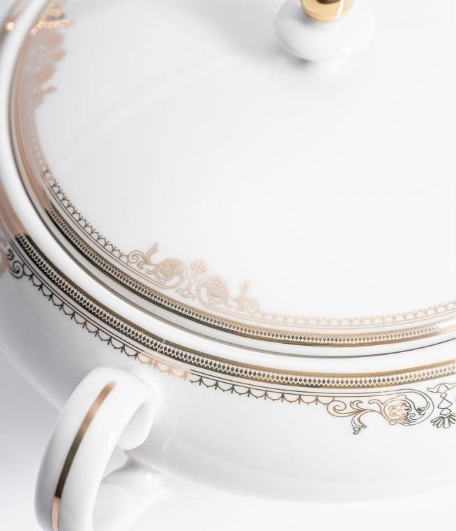 Maxx Doria Palace Collection Golden Nagi 12 Kişilik 72 Parça Yemek Takımı