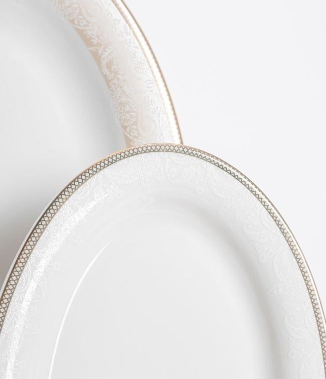 Maxx Doria Palace Collection Golden Paisley 12 Kişilik 72 Parça Yemek Takımı