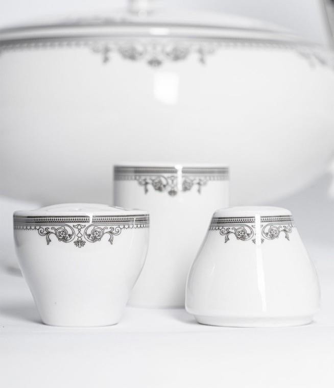 Maxx Doria Palace Collection Silver Nagi 12 Kişilik 72 Parça Yemek Takımı