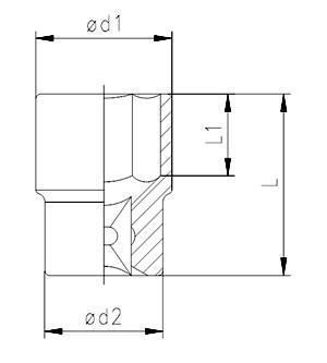 Elta 1115 1/2'' Lokma Anahtar 26 mm