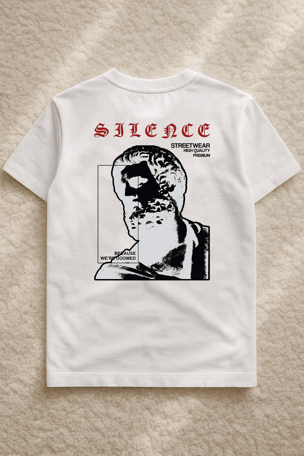 Silance Baskılı Regular T-shirt