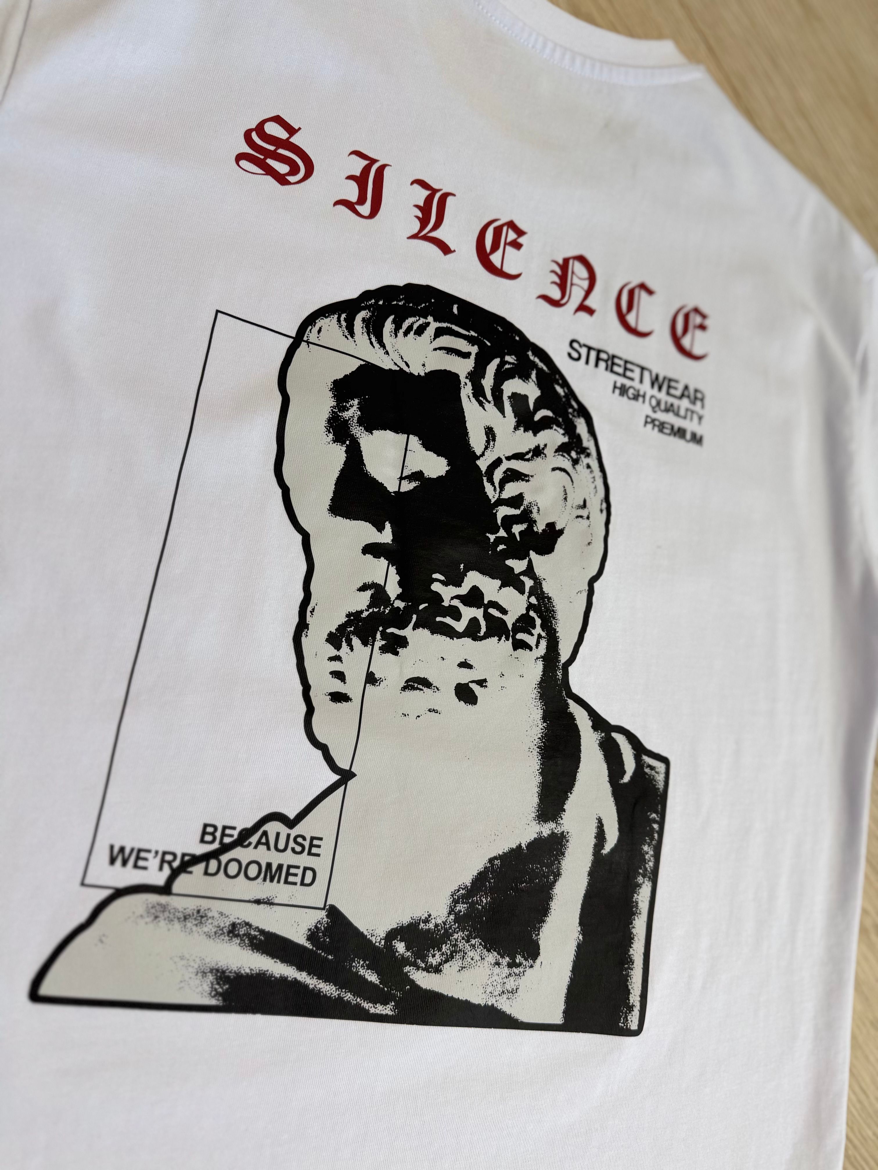 Silance Baskılı Regular T-shirt