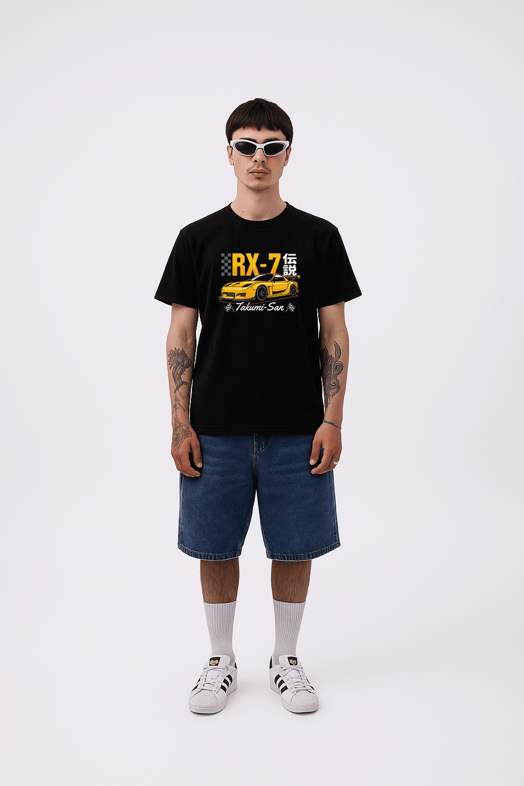 Rx-7 Baskılı Regular T-shirt