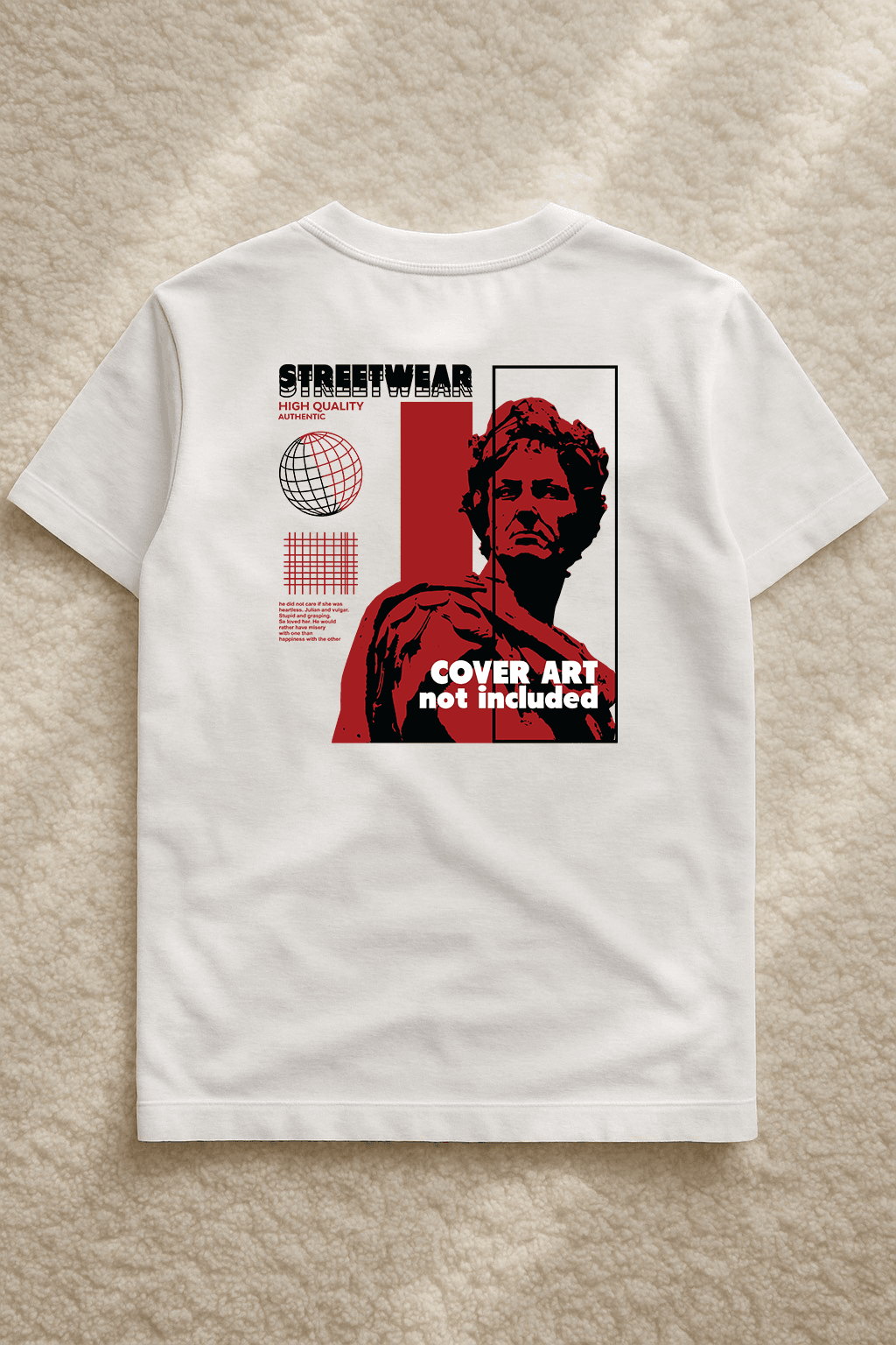 Sezar Baskılı Regular T-shirt