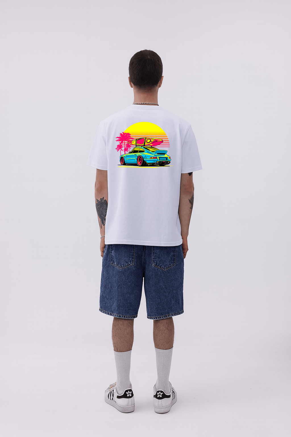 Summer 911 Baskılı Regular T-shirt