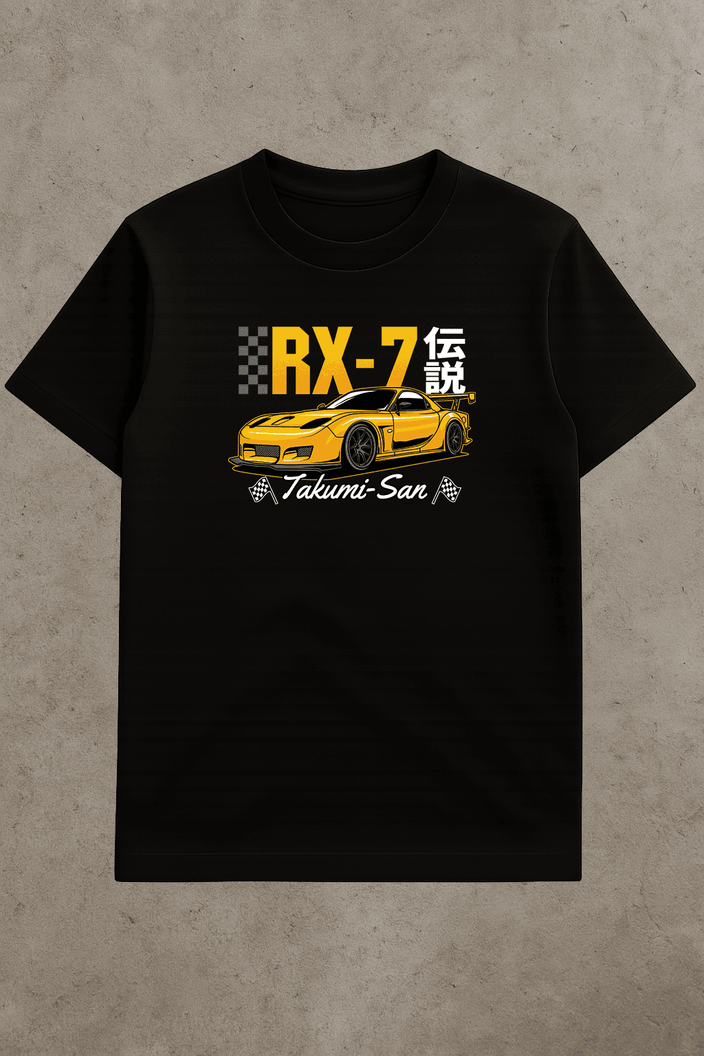 Rx-7 Baskılı Regular T-shirt