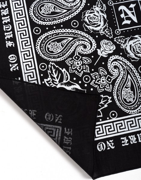Black Cross Bandana