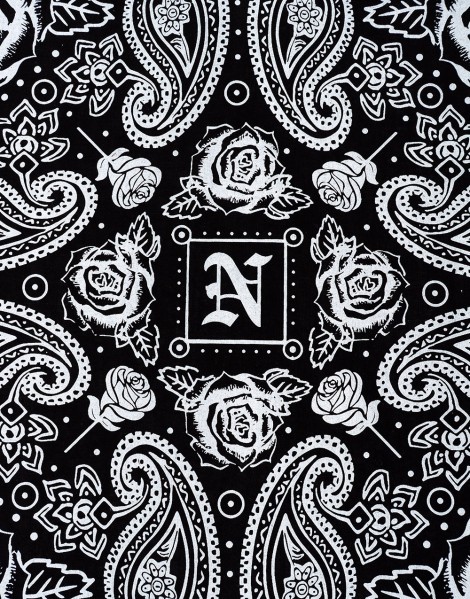 Black Cross Bandana