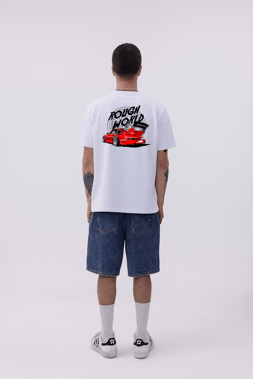 Rough World 911 Baskılı Regular T-shirt