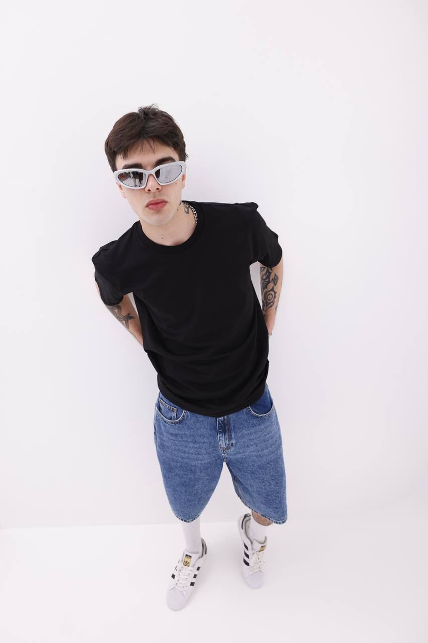 Siyah Regular T-shirt