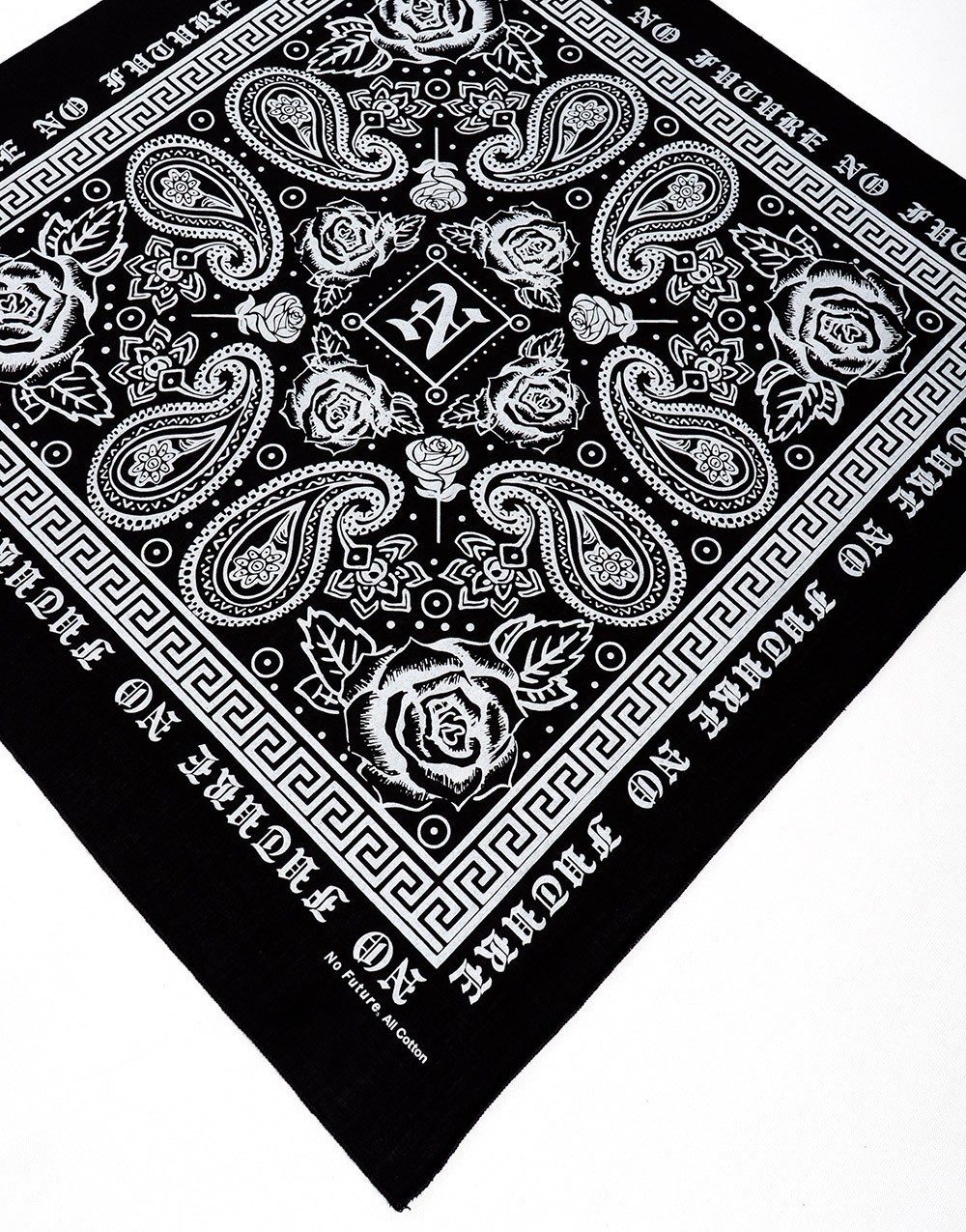 Black Cross Bandana