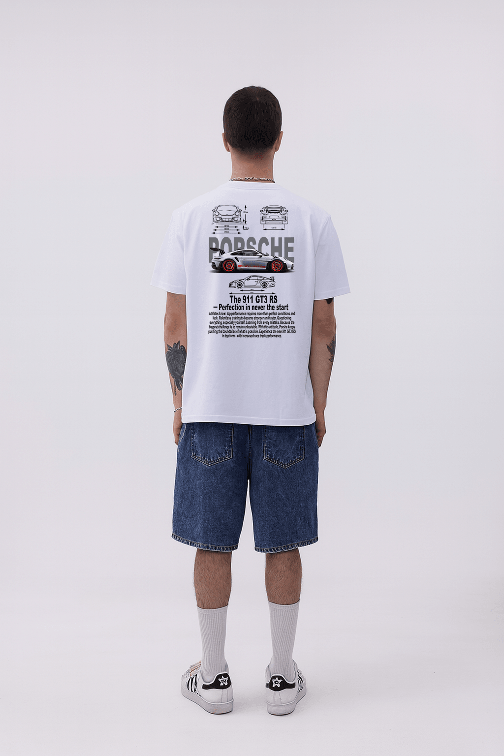 911 GT3 RS Baskılı Regular T-shirt