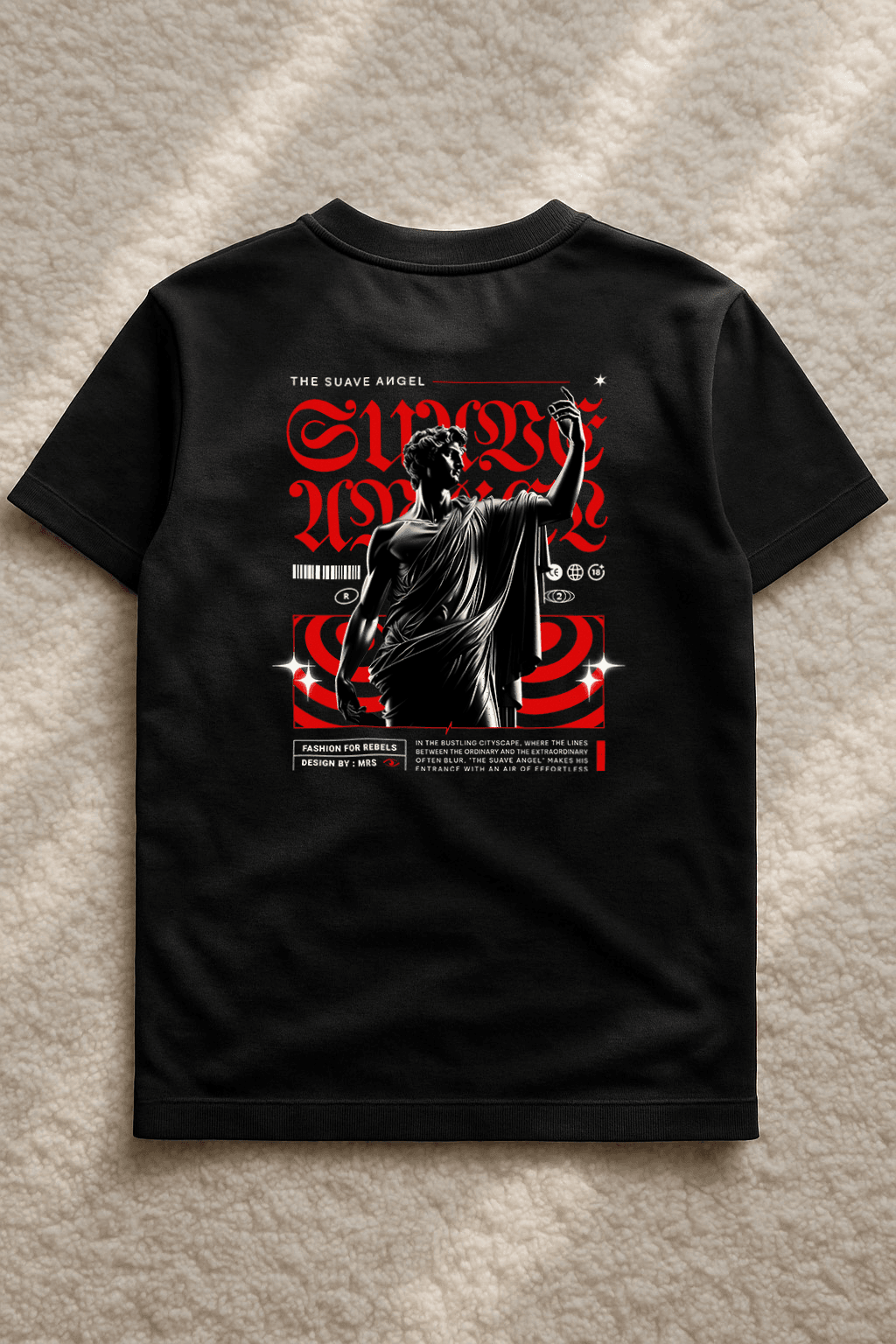 Angel Baskılı Regular T-shirt