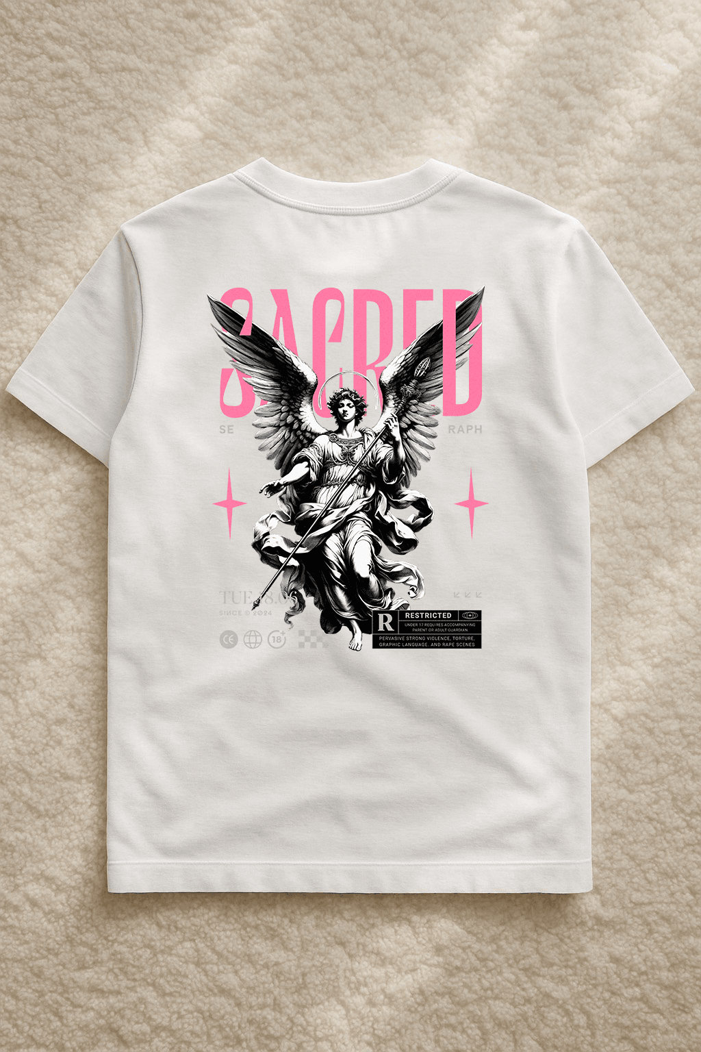 Sacred Baskılı Regular T-shirt