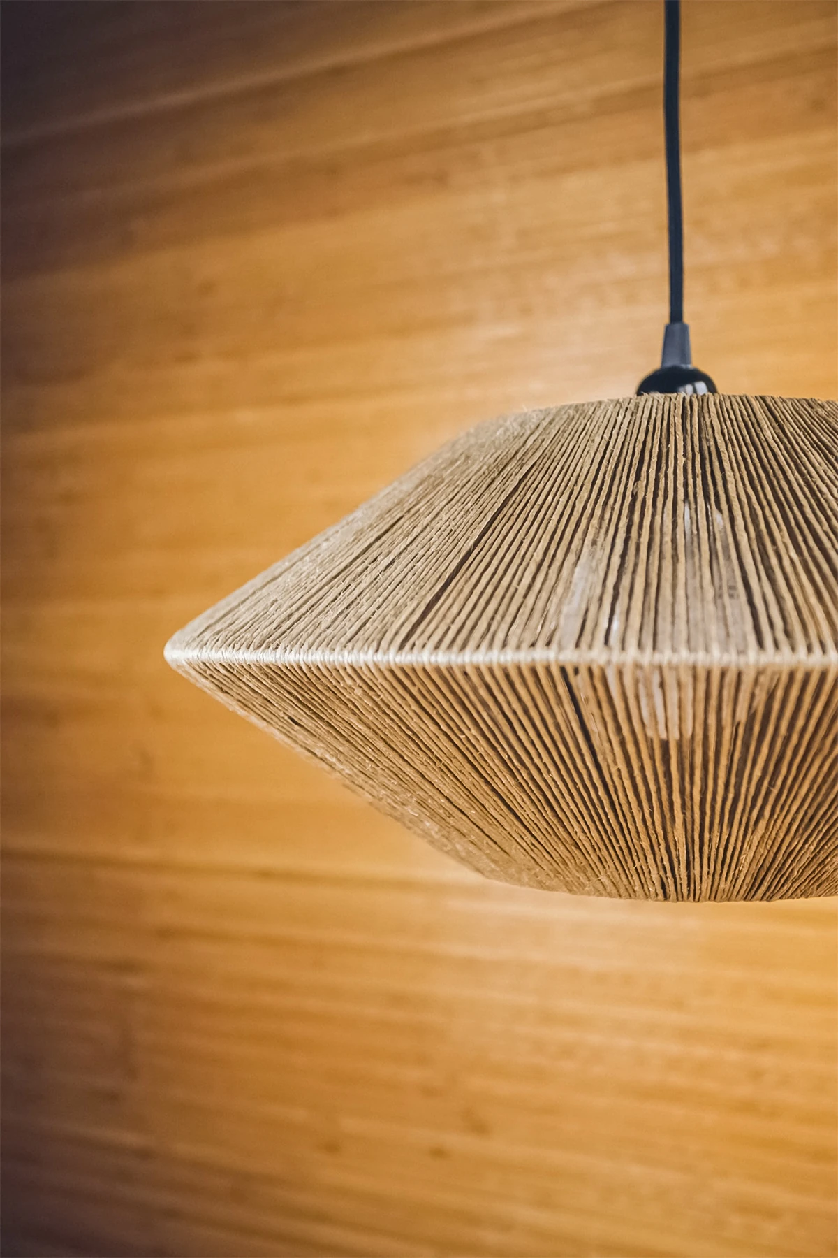 Hasır Bohem Rustik Modern Tasarım Avize