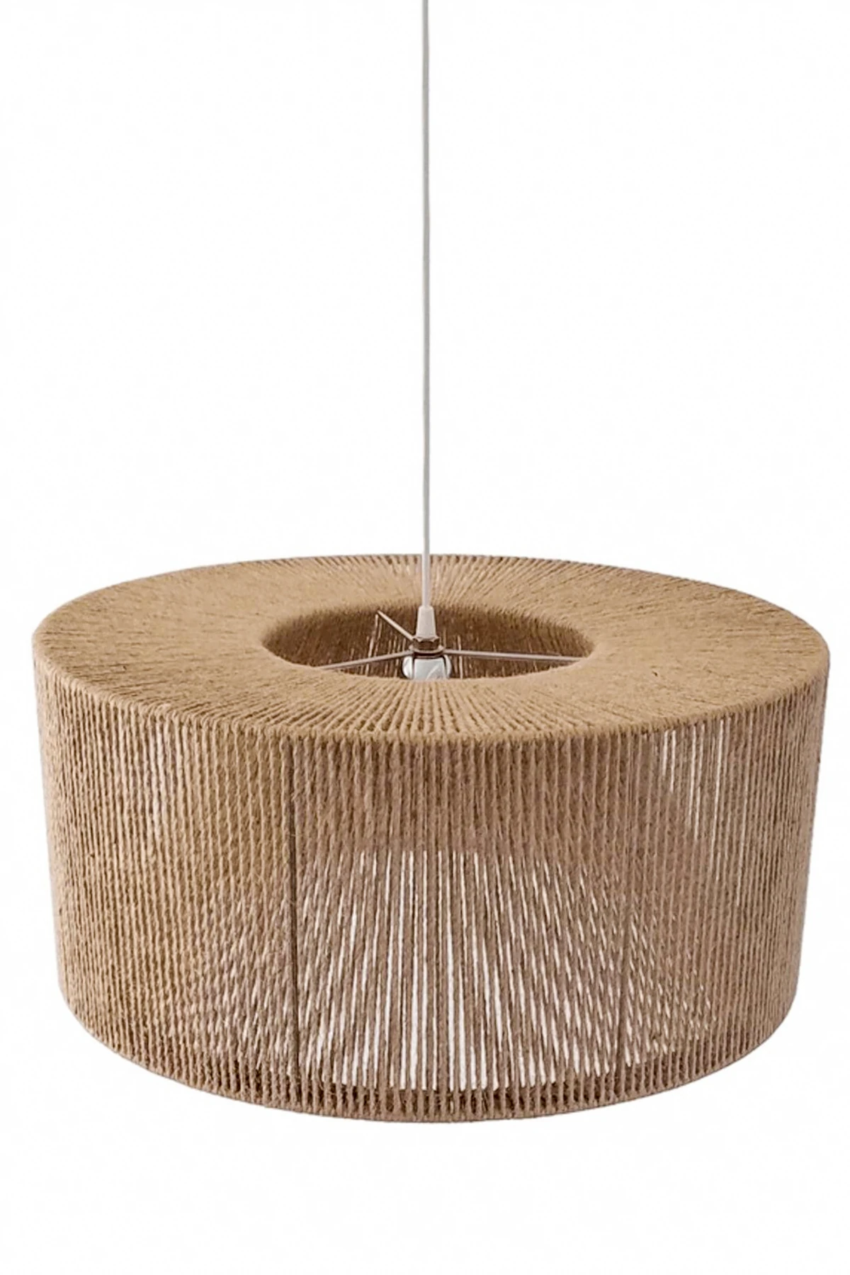 Özel Tasarım Hasır Katlı Ilizyonlu Büyük Avize