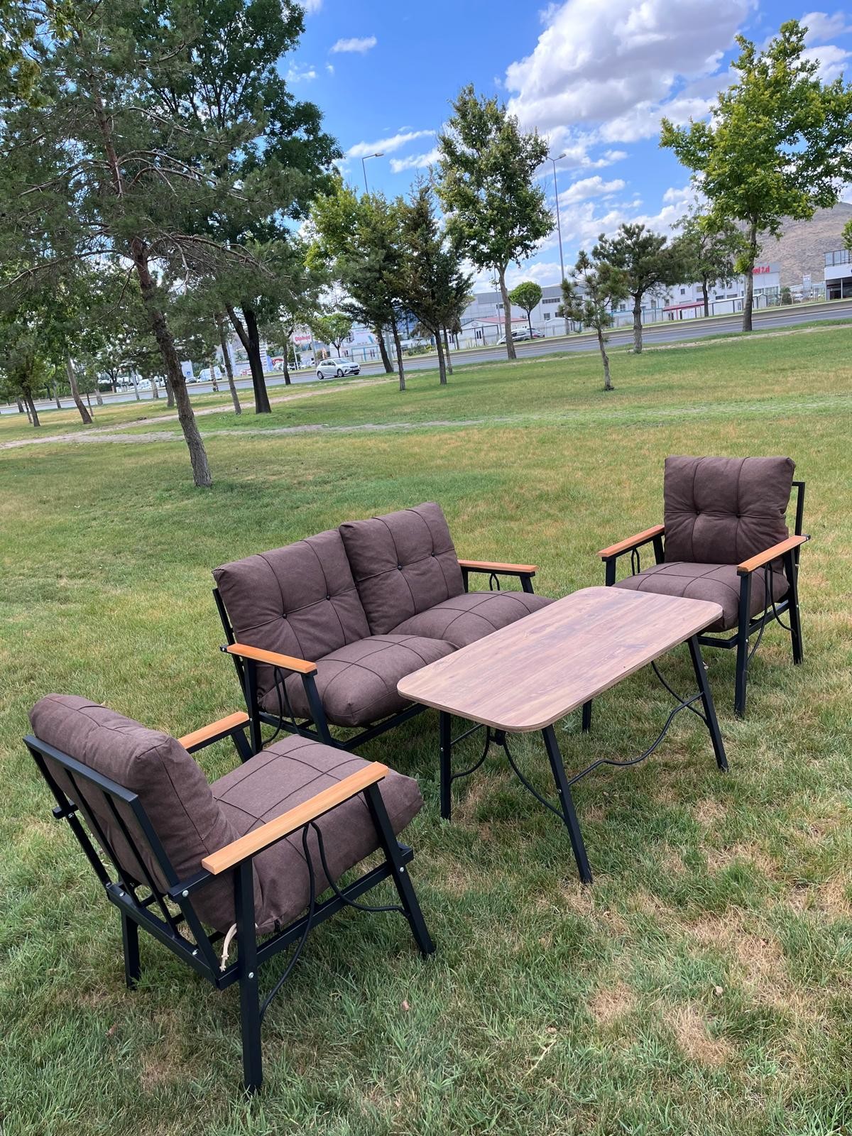 Zigonzi Homei Mocha Çay Seti, Bahçe, Balkon Takımı