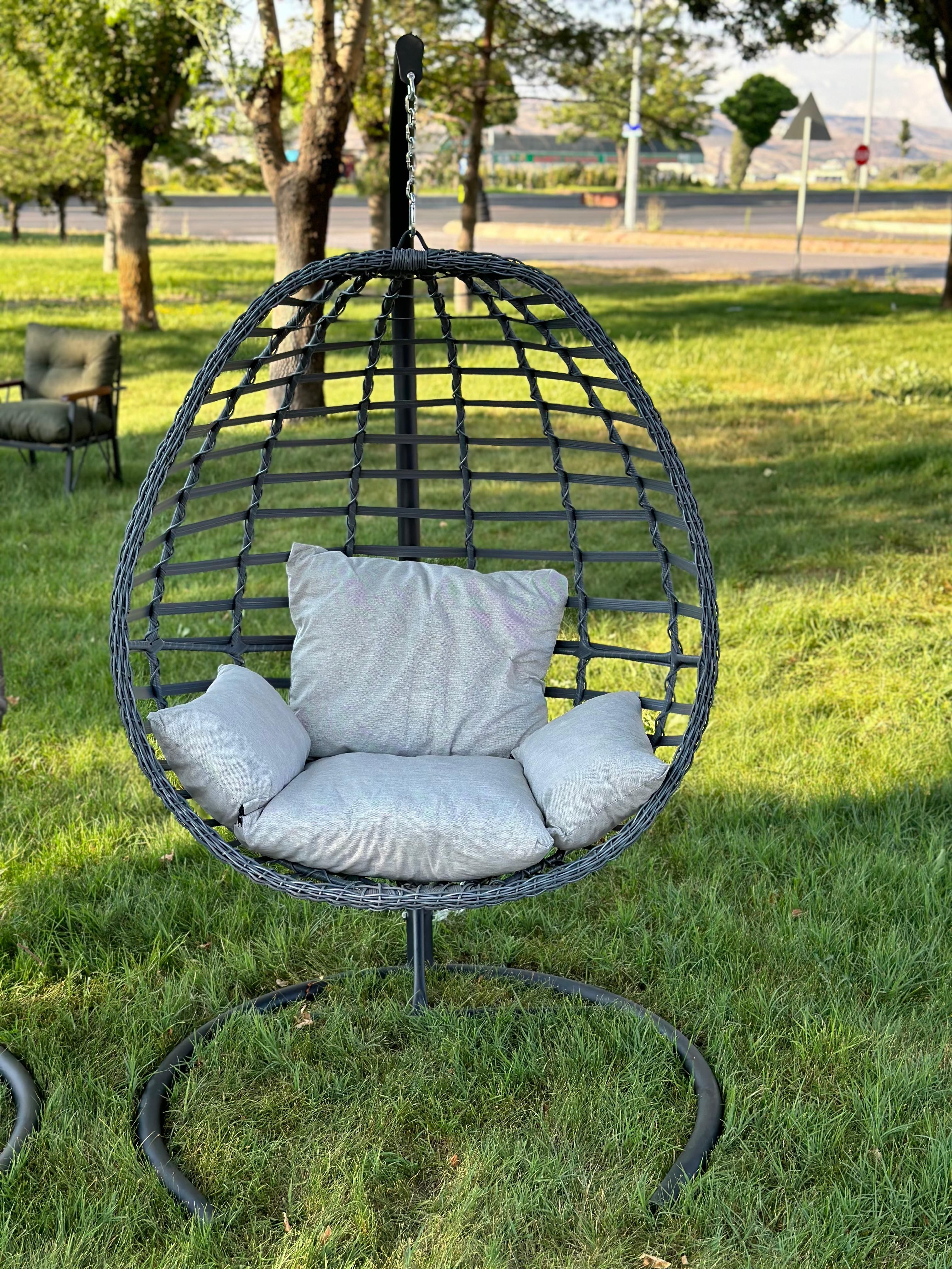 Zi̇gonzi̇ Home Tekli̇ Rattan Salıncak