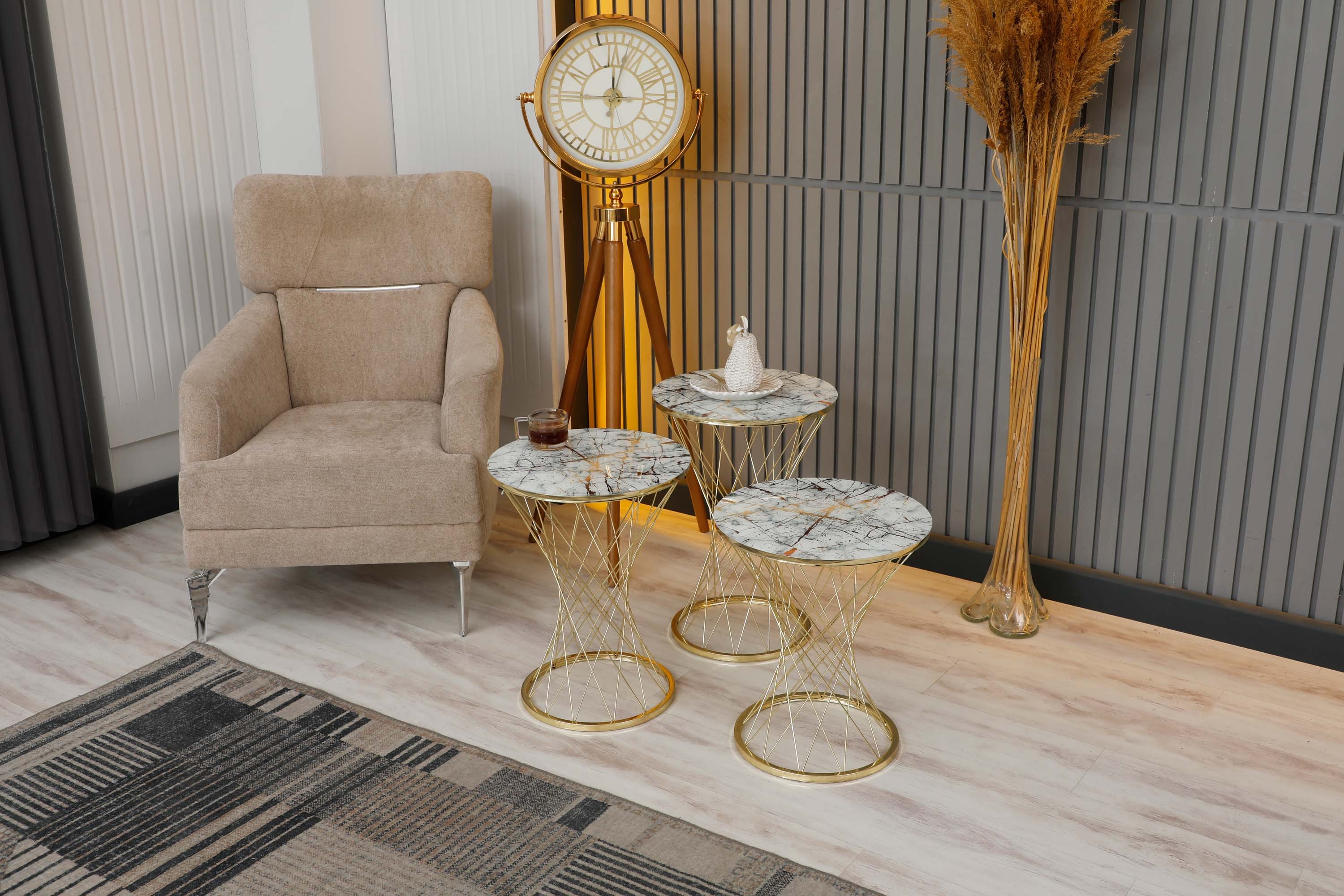 Zigonzi Home, Gold, Hasır, Pota, Üçlü