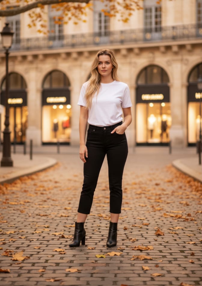 Büyük Beden Jeans Pantalon Likralı