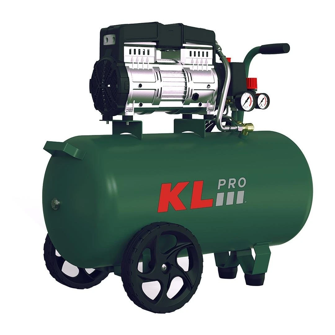 KLPro 50 LT 2 HP (1.5 kW) YAĞSIZ SESSİZ HIZLI HAVA KOMPRESÖRÜ KLK50SH