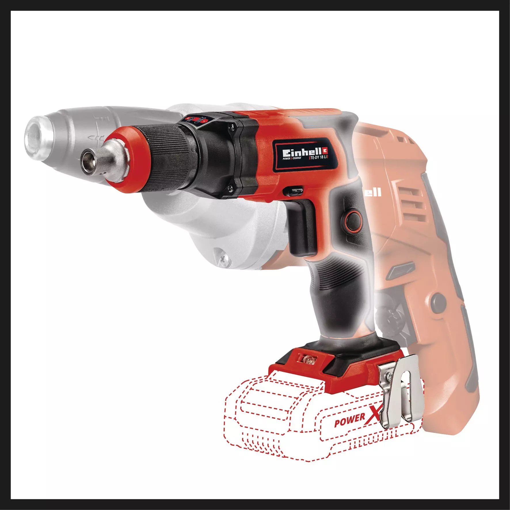 Einhell TE-DY 18 Li- Solo, Akülü Alçıpan Vidalama
