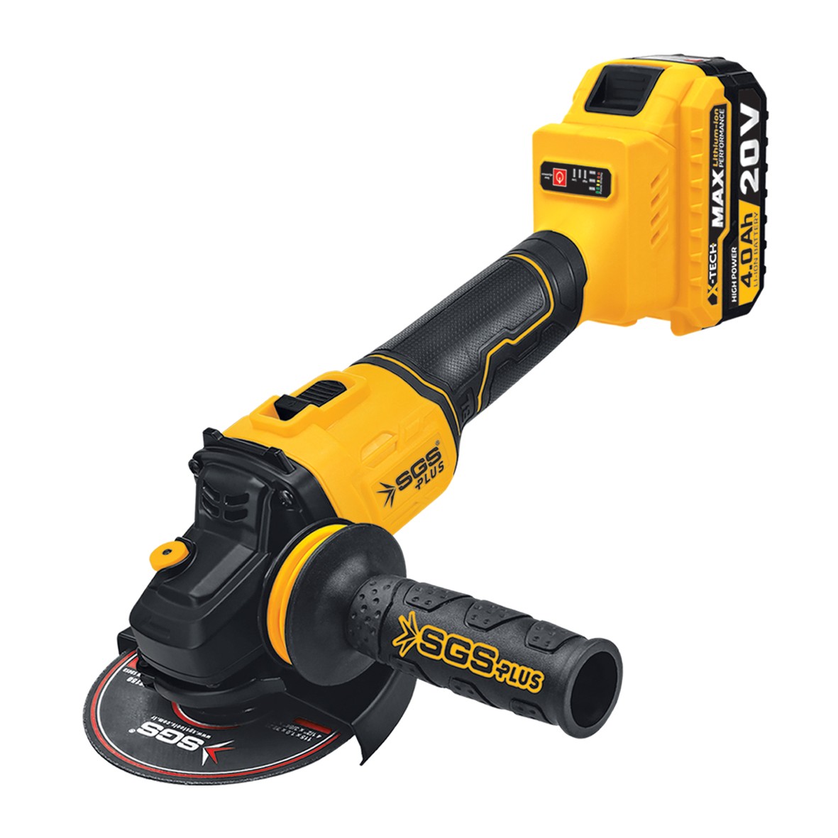 115mm AKÜLÜ AVUÇ TAŞLAMA / 20 VOLT / 4 Ah / BL