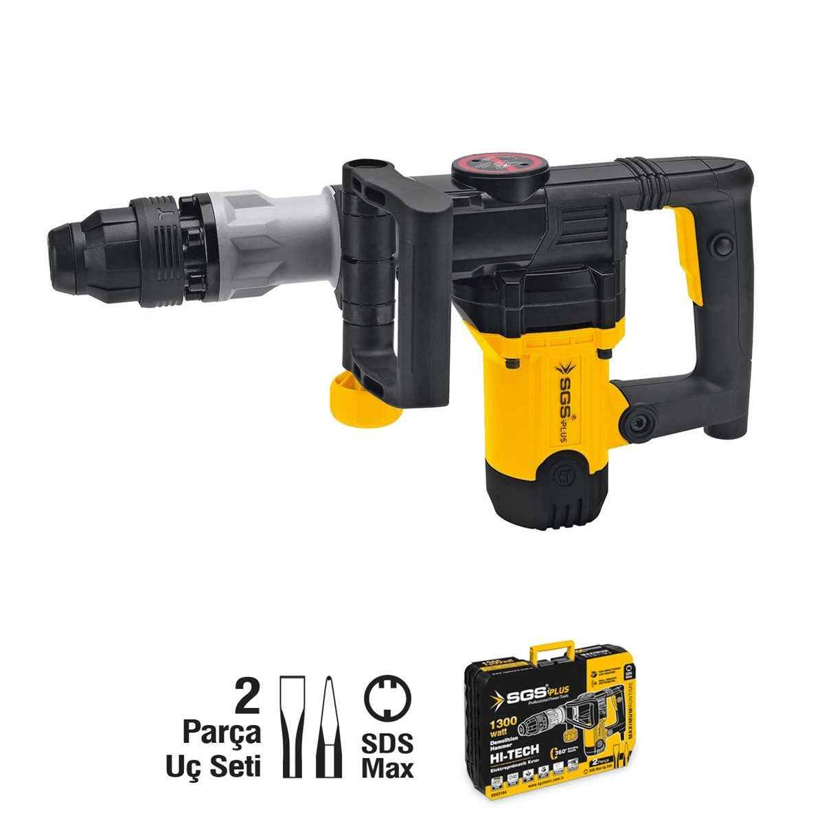 SGS 1300 watt Elektropnömatik Kırıcı SDS Max SGS5184