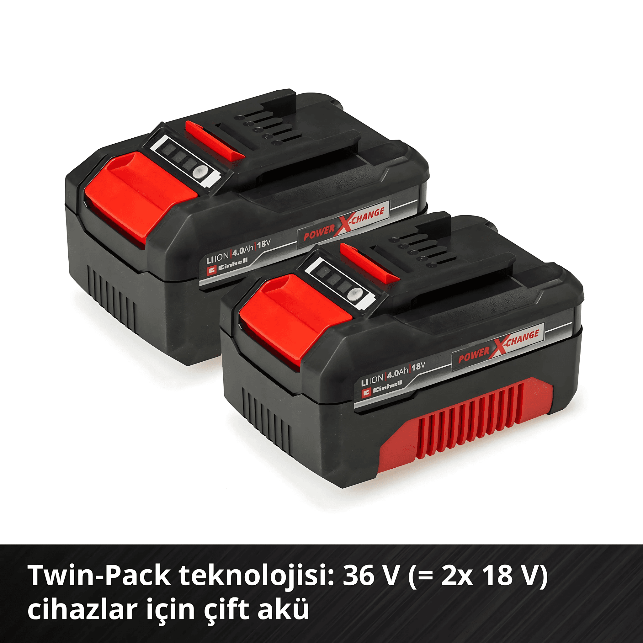 Einhell 18V 4,0 Ah PXC Starter Kit, Akü & Şarj Cihazı