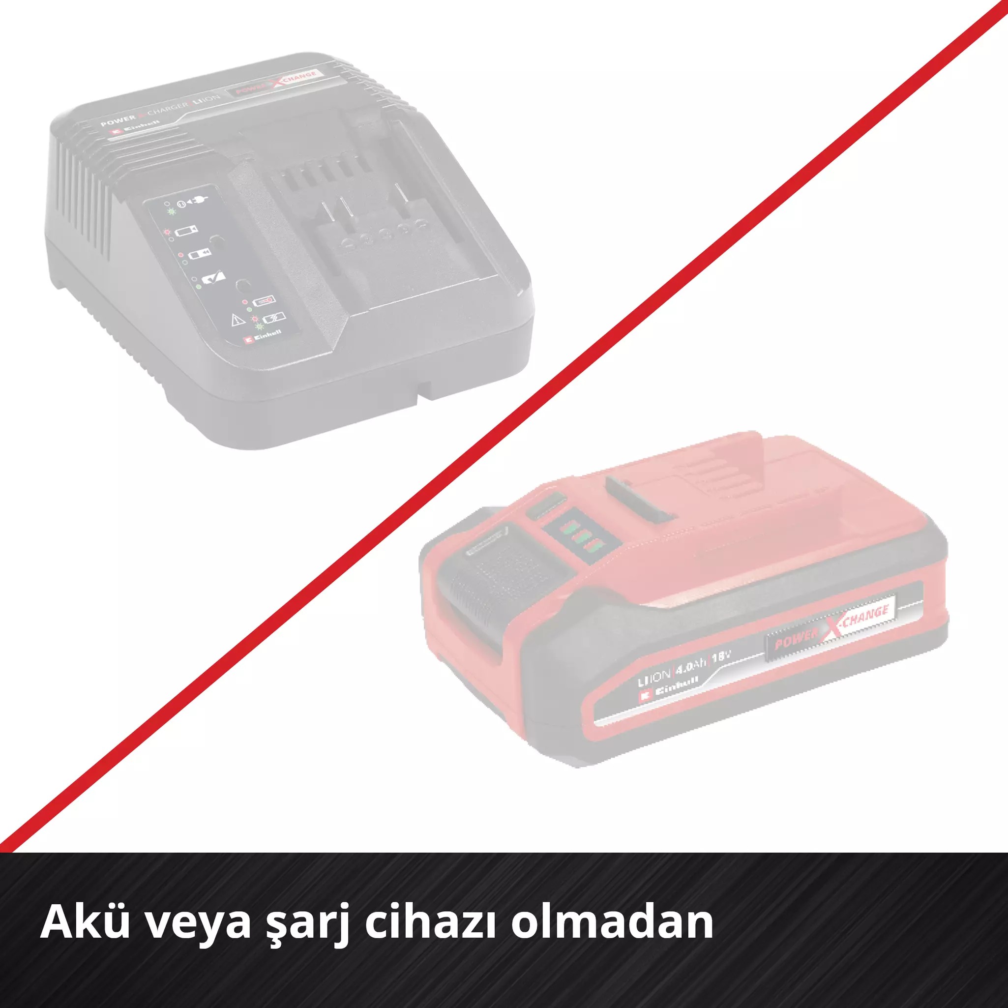 Einhell TE-PL 18/82 Li - Solo, Akülü Planya