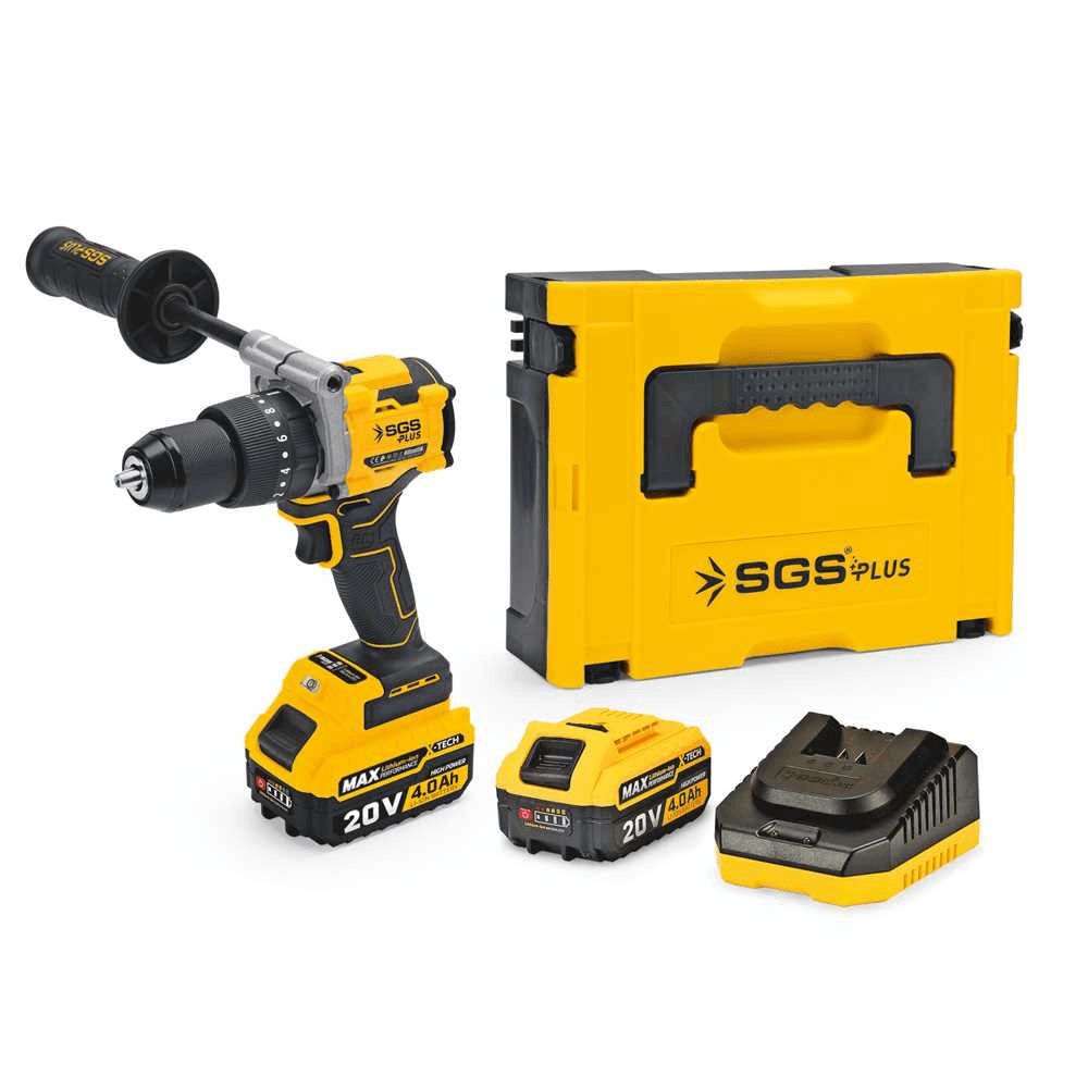 SGS AKÜLÜ DARBELİ MATKAP 130NM / 20 VOLT / 4 Ah / Kömürsüz SGS5533