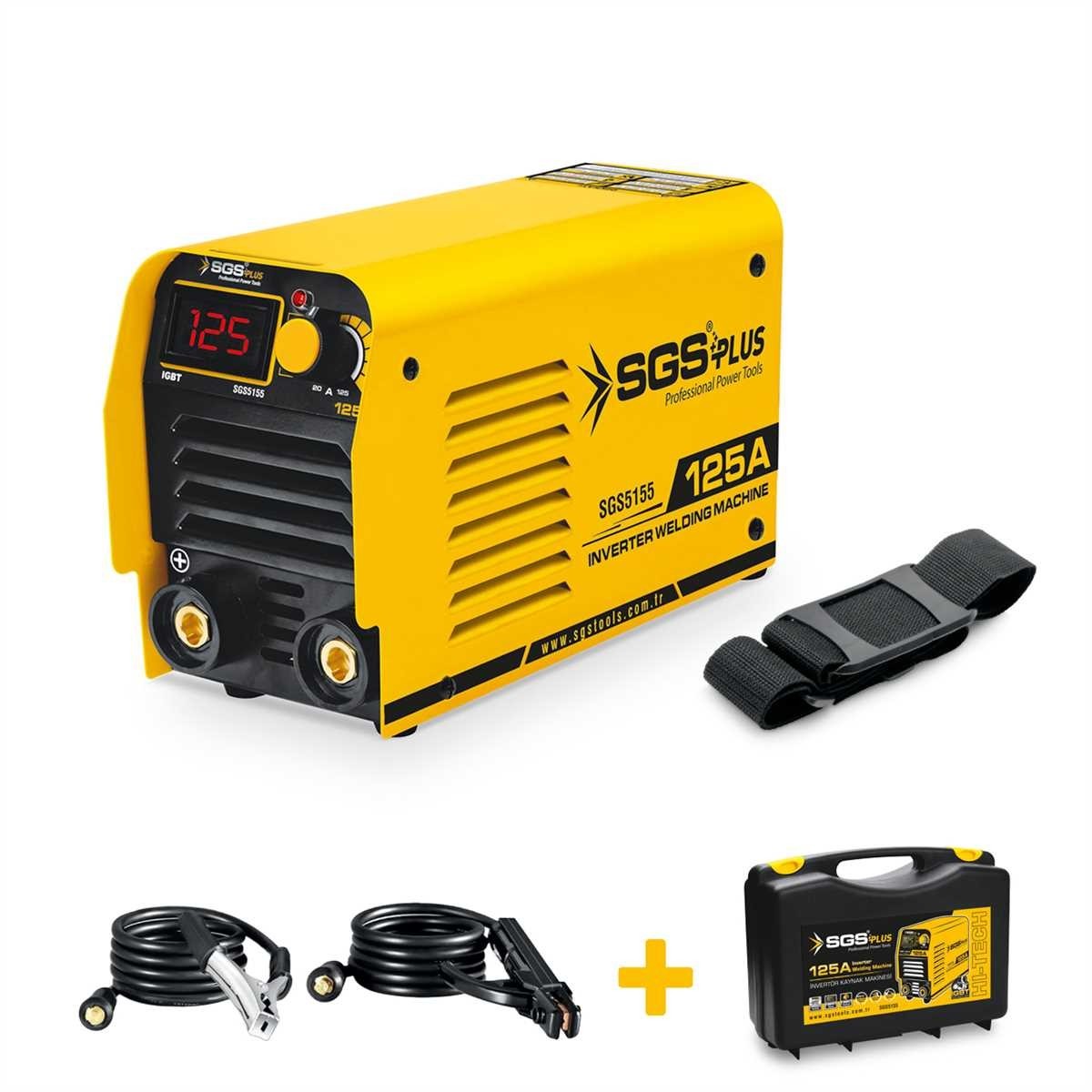 İNVERTÖR KAYNAK MAKİNESI 125A SGS5155