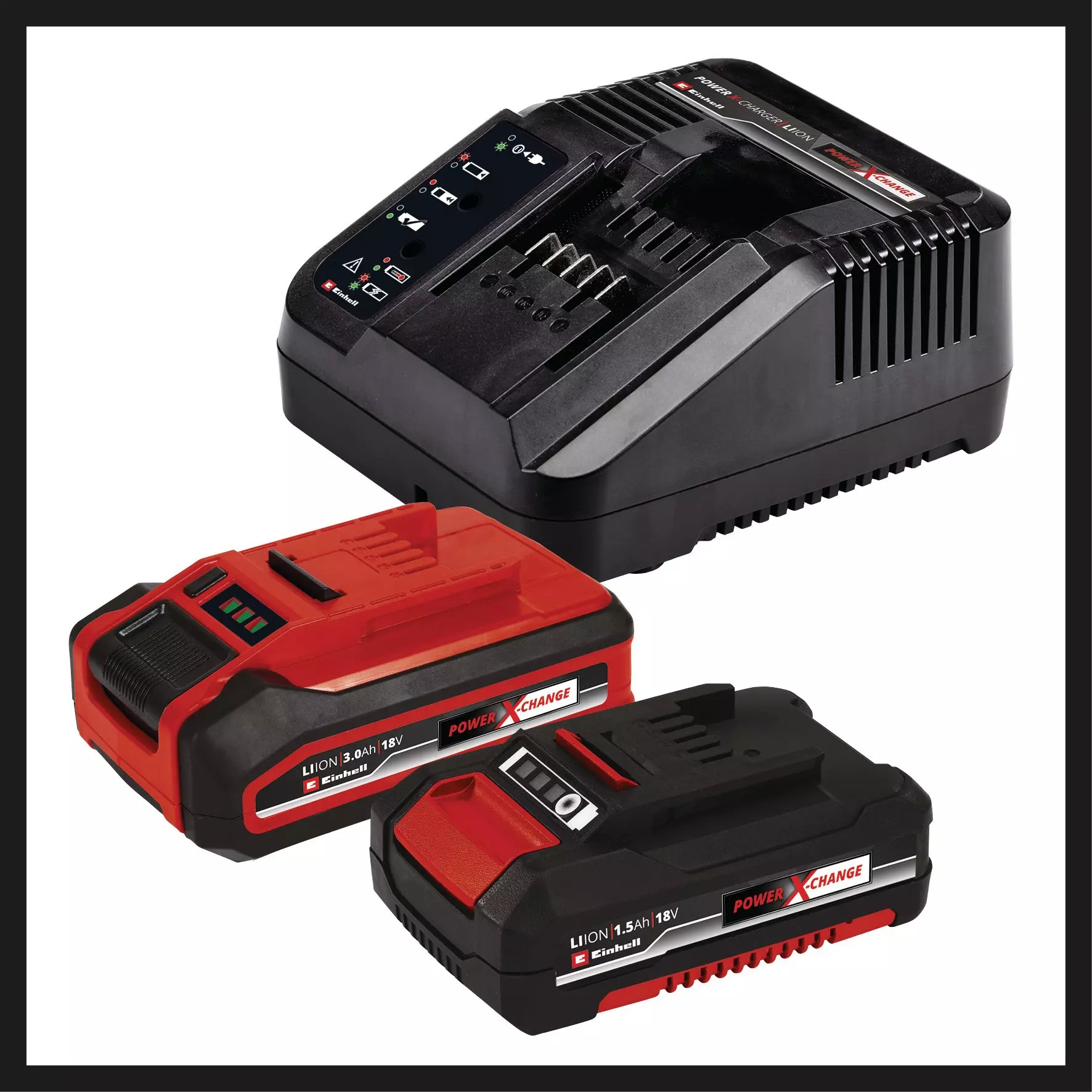 Einhell TC-TK 18 Li Kit (CD+AG) (1x1,5 Ah + 1x3,0 Ah), Akülü Alet Seti