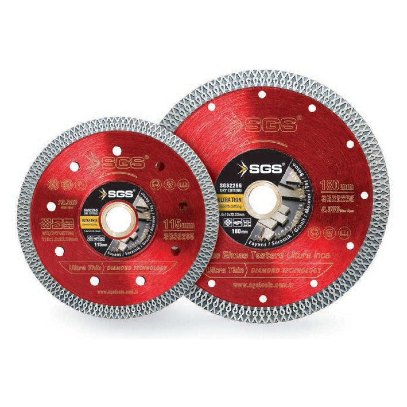TURBO ELMAS TESTERE / ULTRA İNCE / 115MM