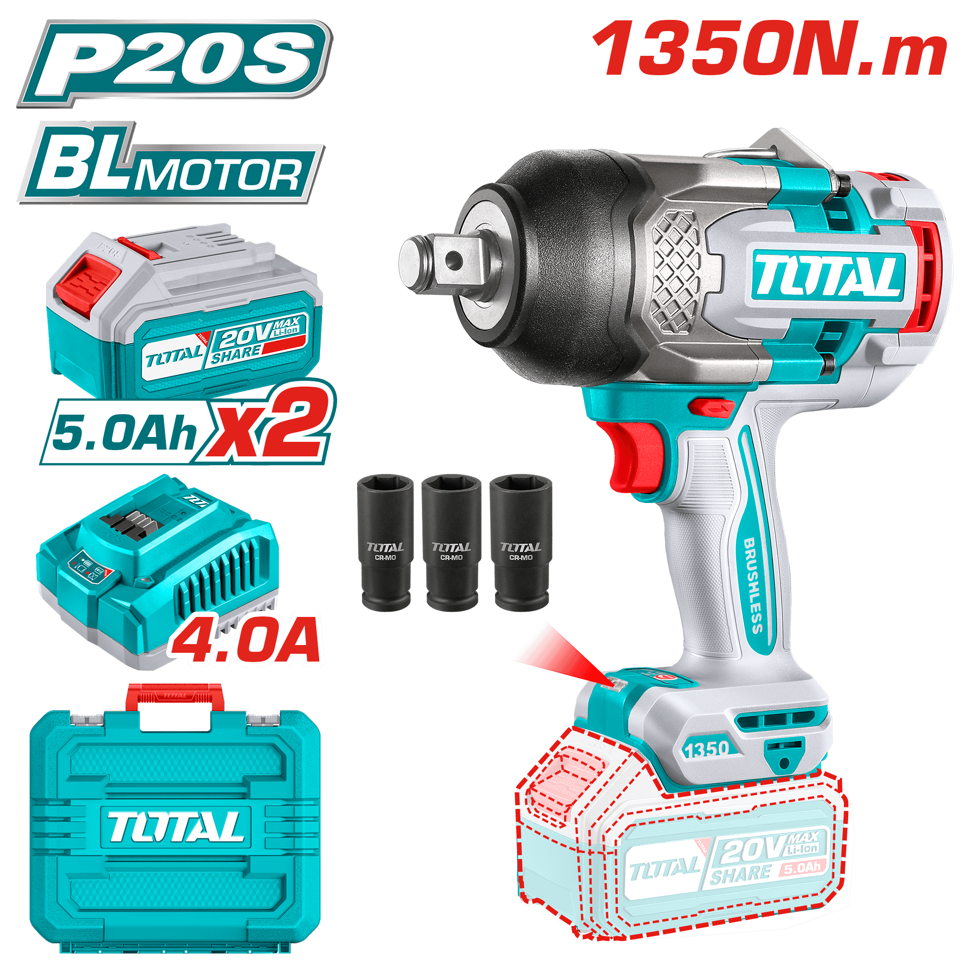 LI-ON AKÜLÜ 1350 NM SOMUN SÖKME