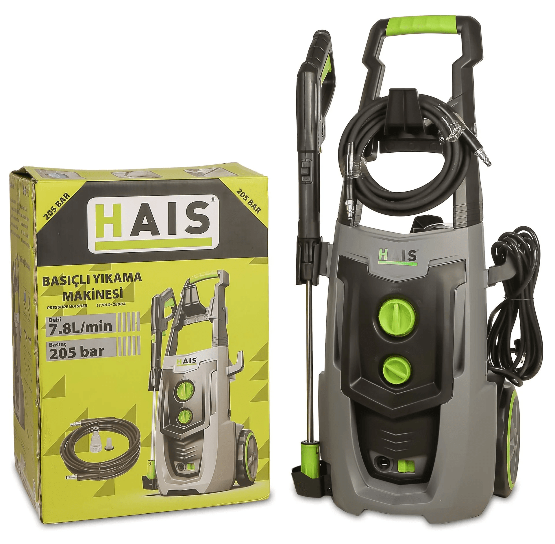 YIKAMA MAKİNESİ 205 BAR BASINÇLI LT701-2500A HAIS