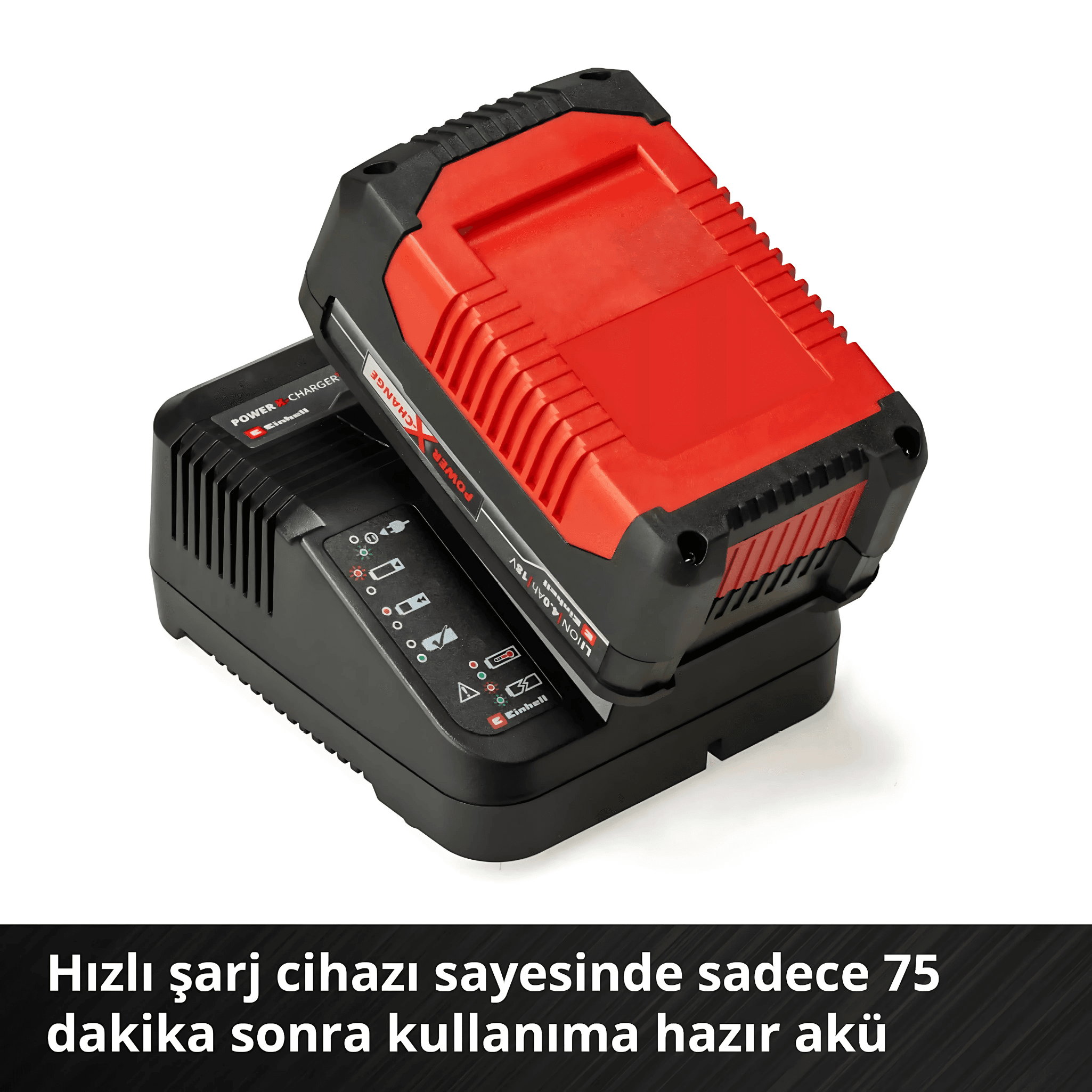 Einhell 18V 4,0 Ah PXC Starter Kit, Akü & Şarj Cihazı