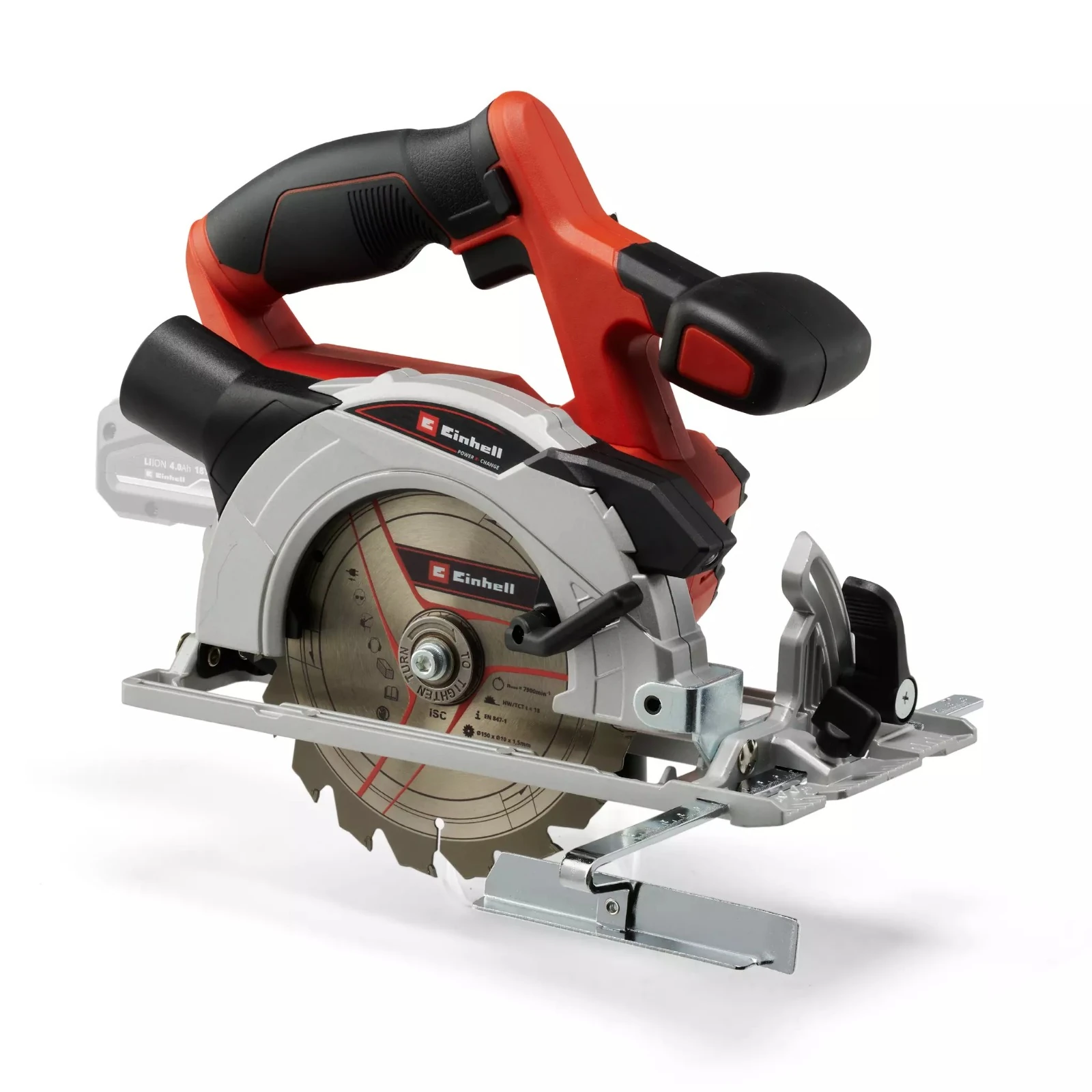 Einhell Set-5 (Einhell TE-CS 18/150 Li Akülü Daire Testere+Einhell 18V 2,5 Ah PXC Starter Kit, Akü & Şarj Cihazı)