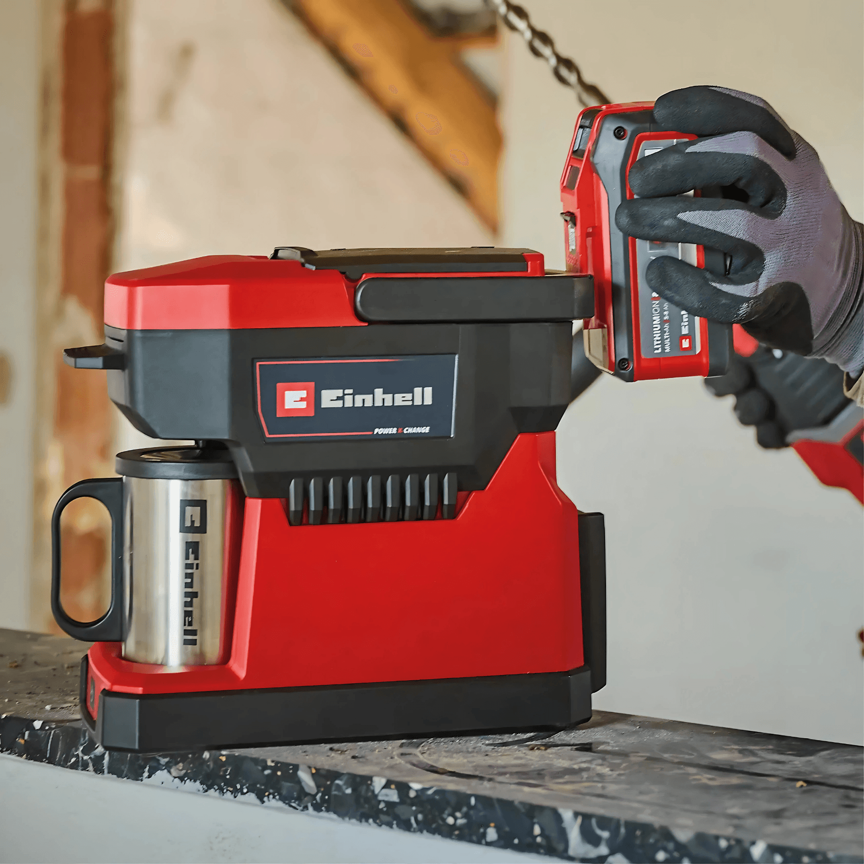 Einhell TE-CF 18 Li - Solo, Akülü Kahve Makinesi